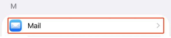Schritt 3: Mail auswählen