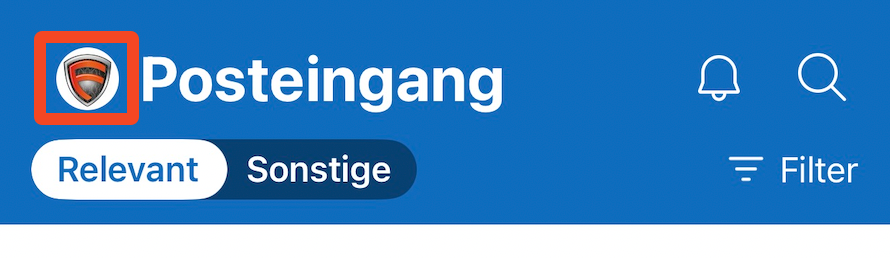 Schritt 1: Kontoeinstellungen öffnen