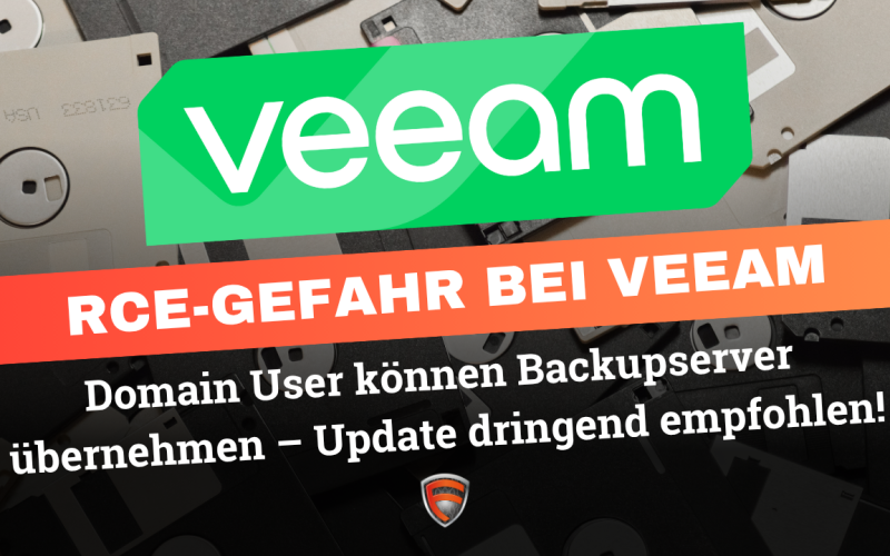 Veeam Sicherheitslücke