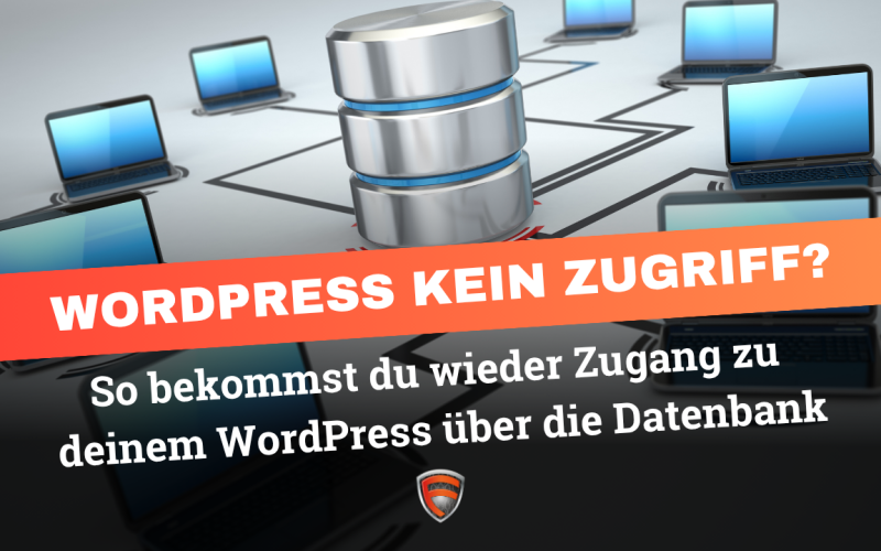 Wordpress Zugang User Datenbank